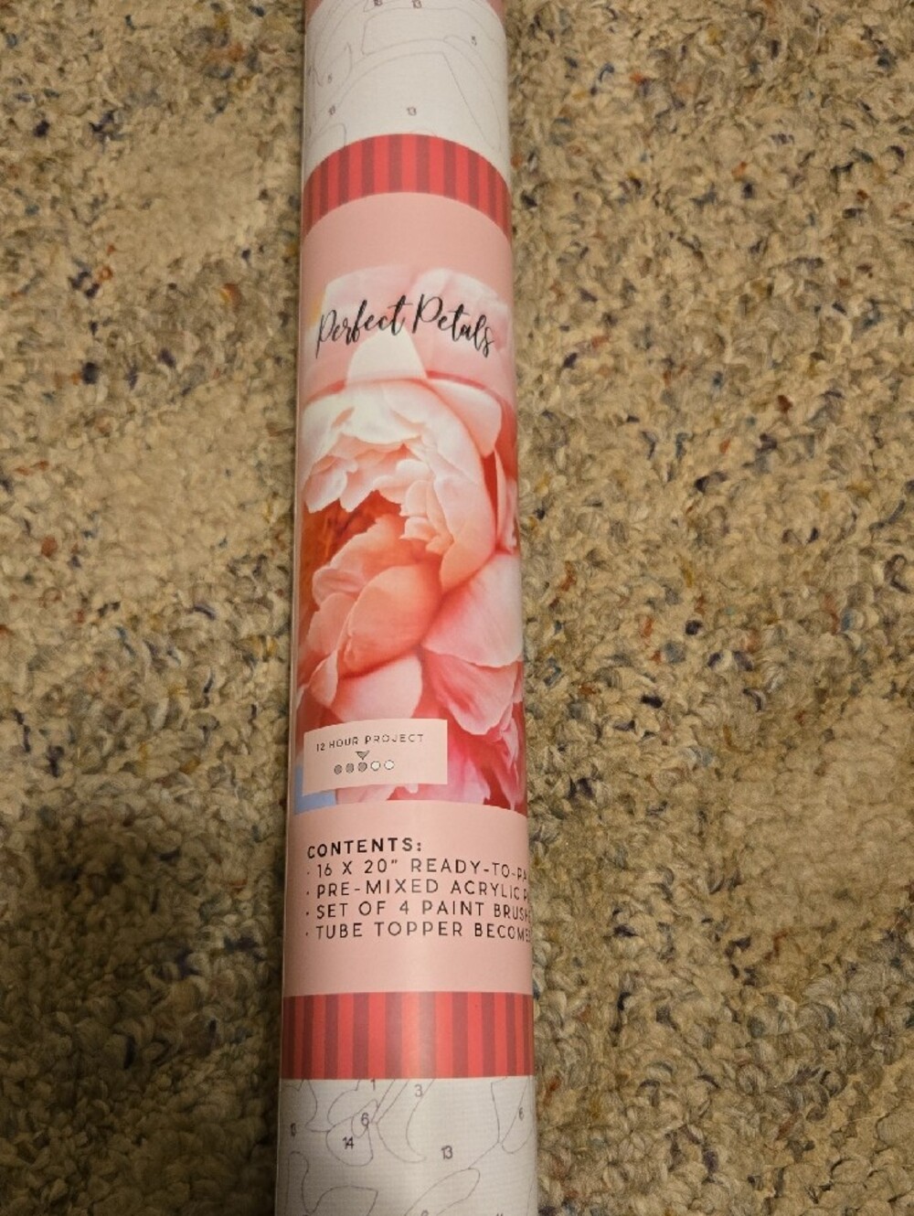 Pink Paint-By-Numbers Kit by - Picture 5 of 5